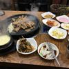 韓国　釜山の焼肉　オニャンカルビ