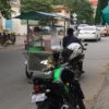 カンボジア　プノンペンのトゥクトゥク（自動三輪車）事情